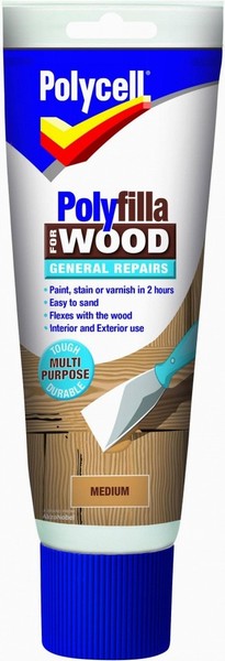 POLYFILLA WOODFILLER MEDIUM TUBE 330GM