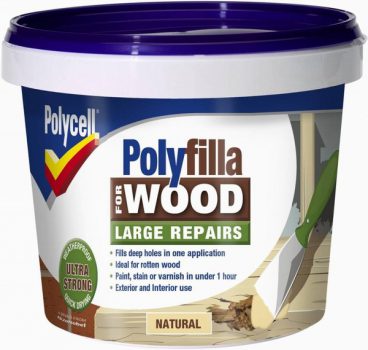 POLYFILLA WOODFILLER NATURAL 375GM