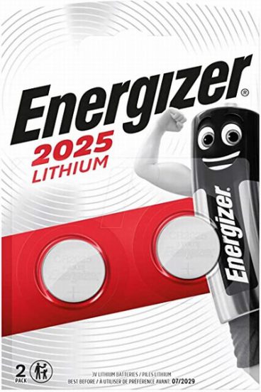 Energizer – CR2025 Battery – 2 Pack