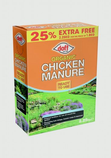 CHICKEN MANURE 2.25KG DOFF