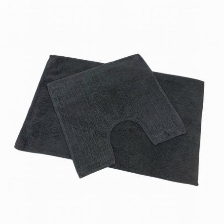 BlueCanyon - Premier Cotton Bath Mat Set - Slate