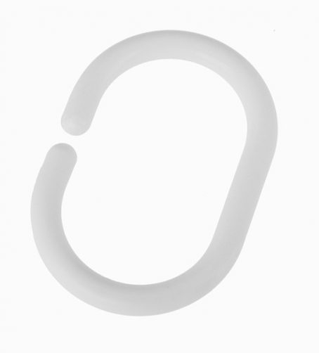BlueCanyon - Shower Curtain Rings 12Pack - White