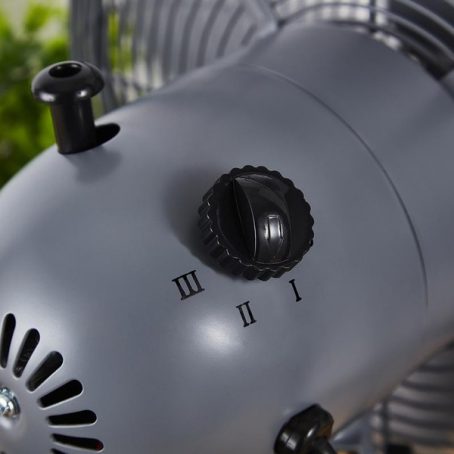 Tower - Scandi Grey Desk Fan 12" - Image 2