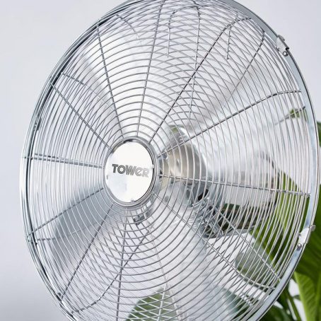 Tower - Metal Pedestal Fan 16" - Image 2