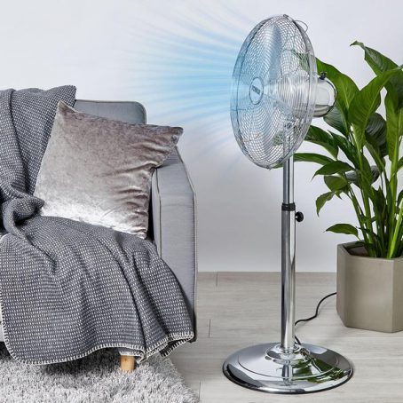 Tower - Metal Pedestal Fan 16" - Image 3