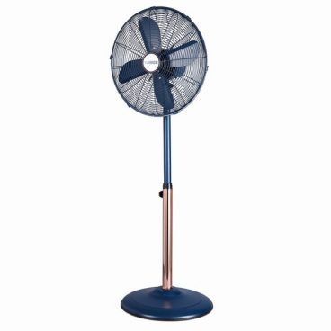 Tower – Cavaletto Blue Pedestal Fan 16″