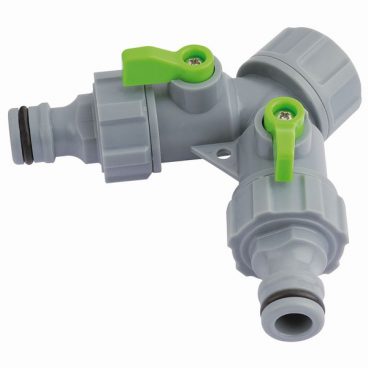 TAP CONNECTOR 2 WAY DRAPER