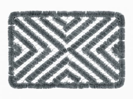 Groundsman - Wire Scraper Mat Grey 40x60cm