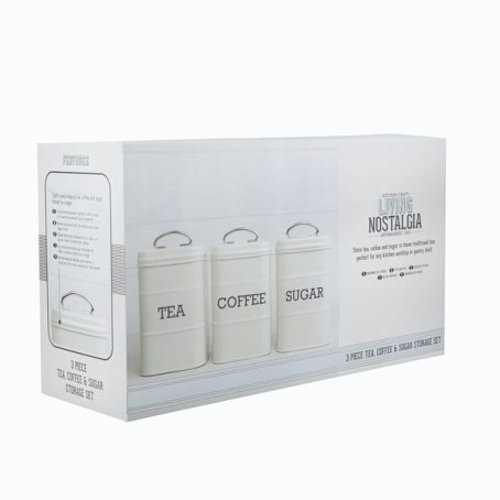NOSTALGIA CREAM CANISTER SET PK3 - Image 2