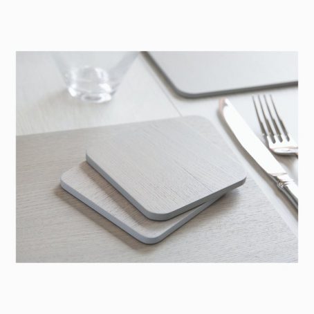 COASTERS GREY VENEER PK4 - Image 3