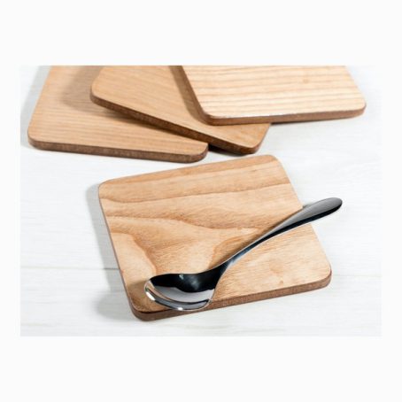 COASTERS OAK VENEER PK4 - Image 2
