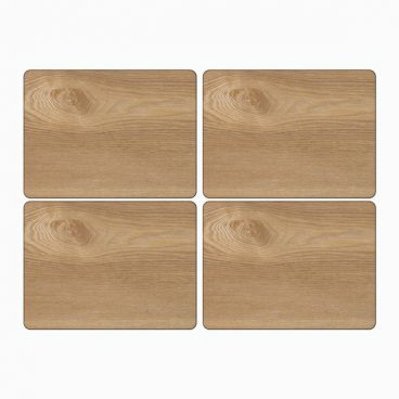 PLACEMATS OAK VENEER PK4