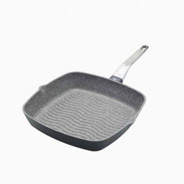 GRILL PAN CAST ALUMINIUM 28CM