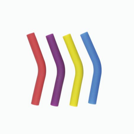 DRINKING STRAWS SILICONE PK4 - Image 2