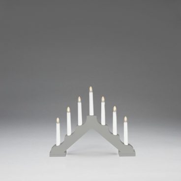 Konstsmide – LED Battery Candle Bridge Grey