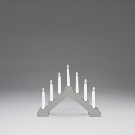 Konstsmide - LED Battery Candle Bridge Grey