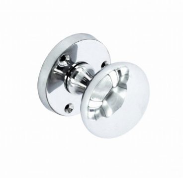 HANDLES RIM KNOB MORTICE SET CHROME 60MM (PAIR)