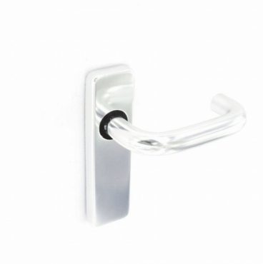 HANDLES LATCH ALUMINIUM POLISHED 150MM (PAIR)