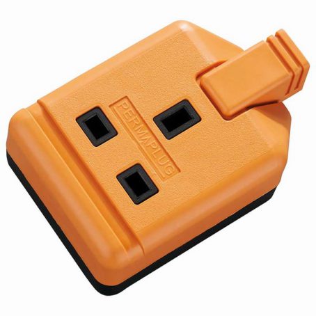 Masterplug - Orange Extention Lead - 1Gang 10Metre 13Amp - Image 2
