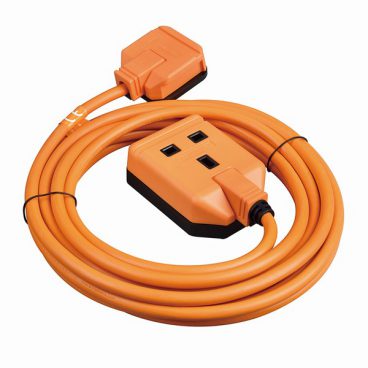 Masterplug – Orange Extention Lead – 1Gang 10Metre 13Amp