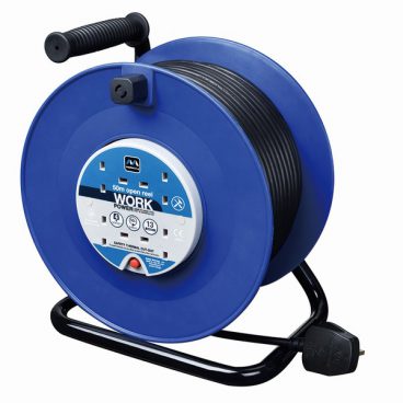 Masterplug – Extension Reel – 4Gang 50Metre 13Amp