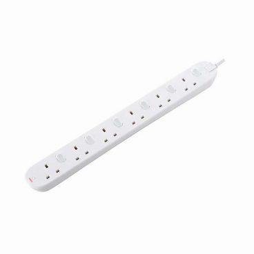Masterplug – Switched Extention Lead – 6Gang 2Metre 13Amp