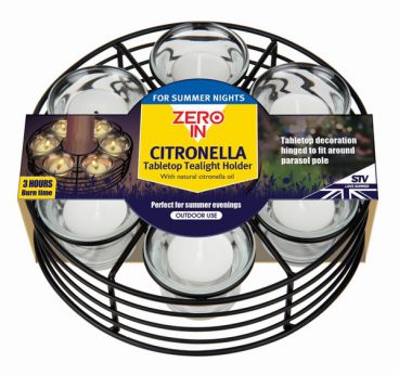 ZeroIn – Citronella Parasol Tealight Holder