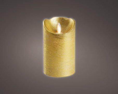 LED CANDLE GOLD 12.5CM