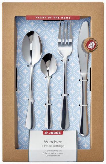 JUDGE BF50 CUTLERY SET WINDSOR 24PCE