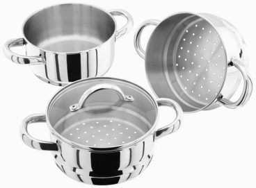 Judge – Stainless Steel Three Piece Steamer 16cm