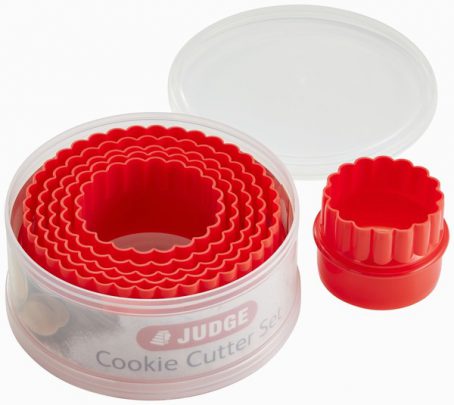 Judge - Round Crinkle Cookie Cutters (Set of 5)