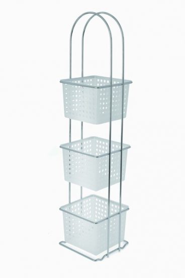 BlueCanyon – Floor Bathroom Rack Basket 3Tier