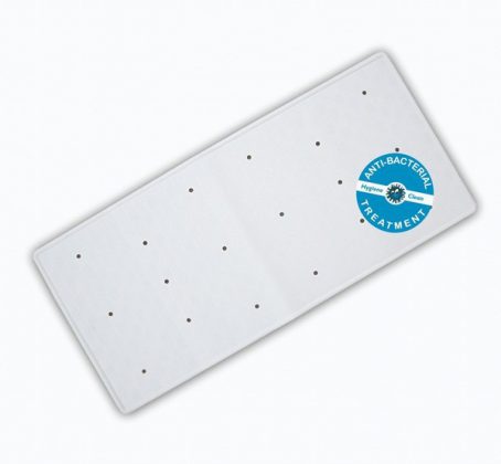 BlueCanyon - Shower Mat Antibacterial Rubber - White