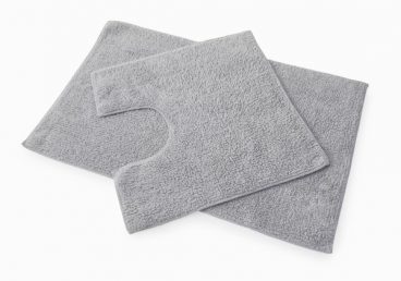 BlueCanyon – Premier Cotton Bath Mat Set – Grey