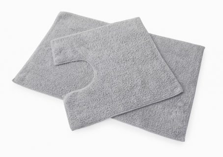 BlueCanyon - Premier Cotton Bath Mat Set - Grey