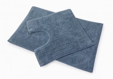 BlueCanyon – Premier Cotton Bath Mat Set – Slatel Blue