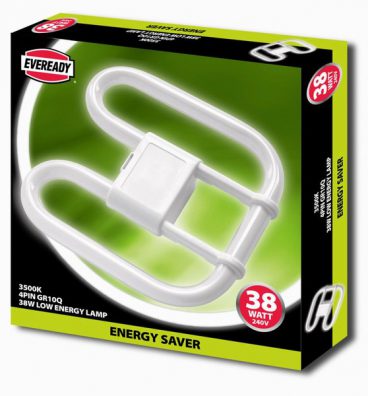 Eveready – Low Energy 2D Lamp – 38W 4Pin