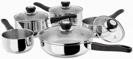 Judge - Vista Stainless Steel Saucepan Set of 5