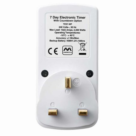 Masterplug - 24Hour/7Day Digital Timer - Image 2