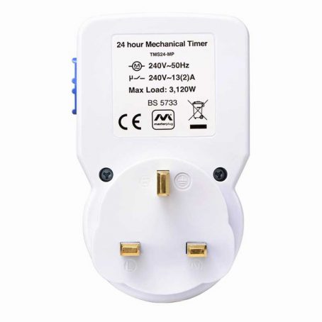 Masterplug - 24Hour Mechanical Timer - Image 2