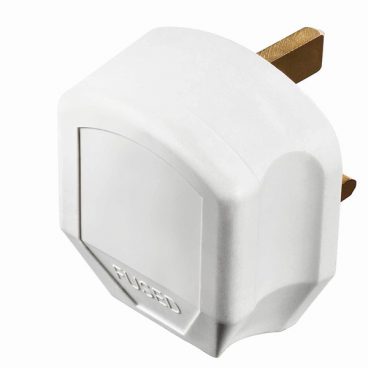 Dencon – 13Amp 3Pin Rubber Plug White