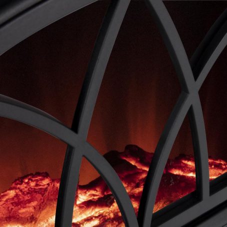 Warmlite - Stirling Electric Stove Black 2kW - Image 4
