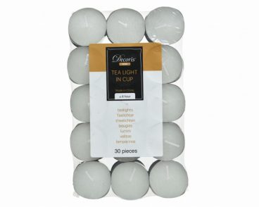 Kaemingk – Wax Tealights 4Hour Burn 30Pack