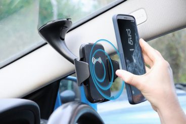 PHONE HOLDER WIRELESS CHARGER
