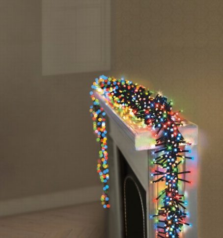 Premier - 480 LED Cluster Lights Mult-Colouredi 6.2M - Image 2