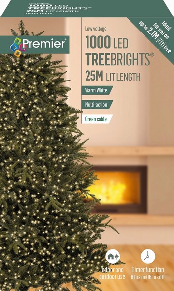 Premier – 1000 LED TreeBrights Warm 25M