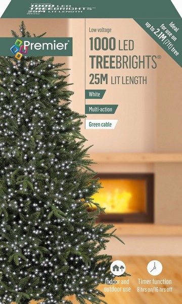 Premier – 1000 LED TreeBrights White 25M
