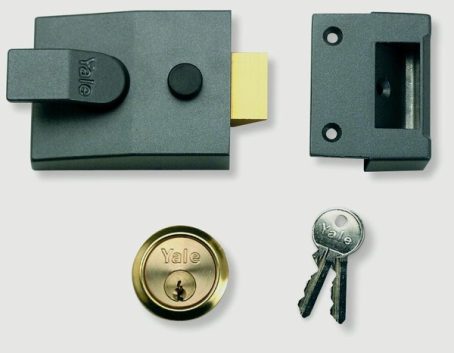 YALE P85 DMGPB40 N/LATCH GREY