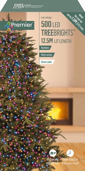 Premier – 500 LED TreeBrights Rainbow 12.5M