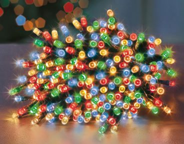 Festive – 25 LED Battery Lights Multi-coloured 2.5M